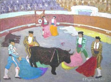 Pedro Figari La Muerte oil painting picture